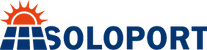 Logo Soloport CMYK Blue Orange