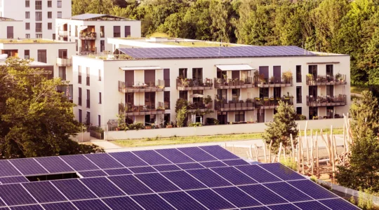 Photovoltaik-Anlage Mehrfamilienhaus Solarnia