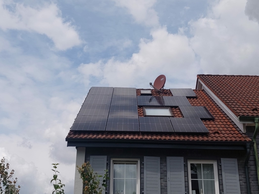 Solarnia Photovoltaik Baustelle
